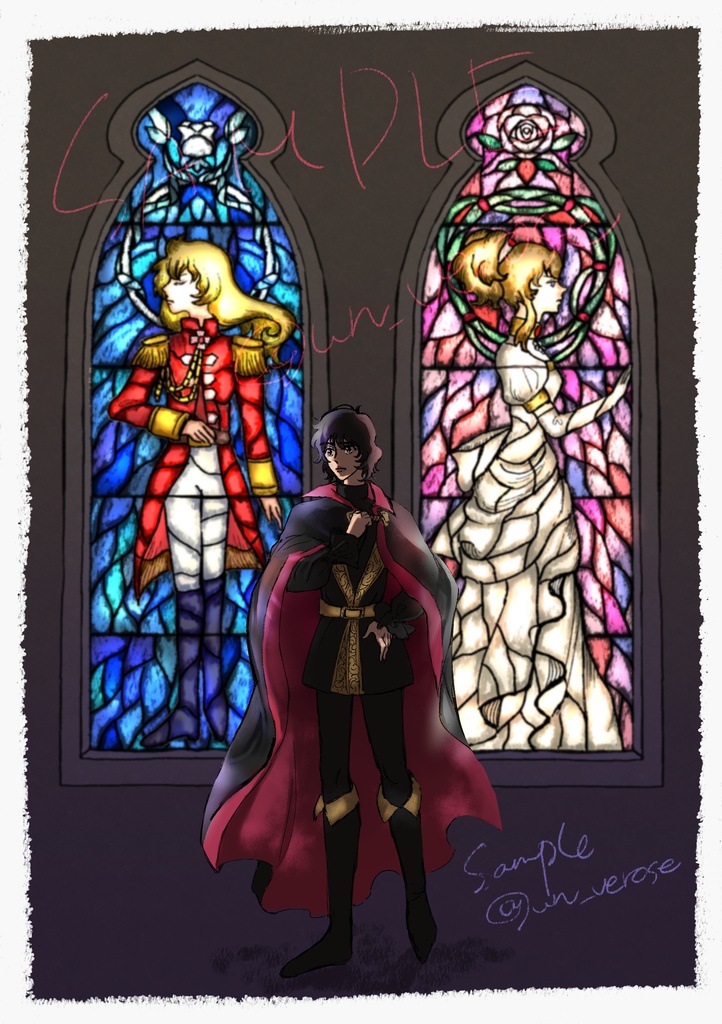 【スパコミ32】ベルばら ポストカード