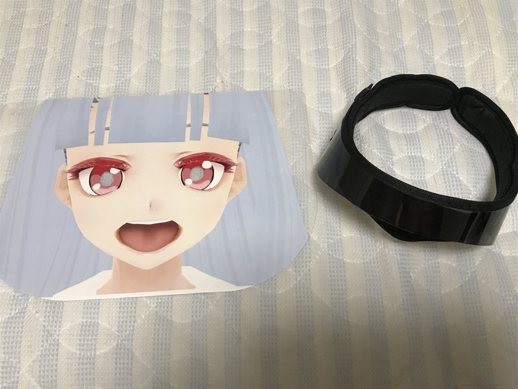 葵ちゃんフェイスシールド