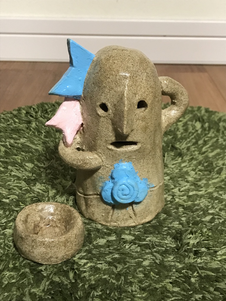 葵ちゃん埴輪型香炉