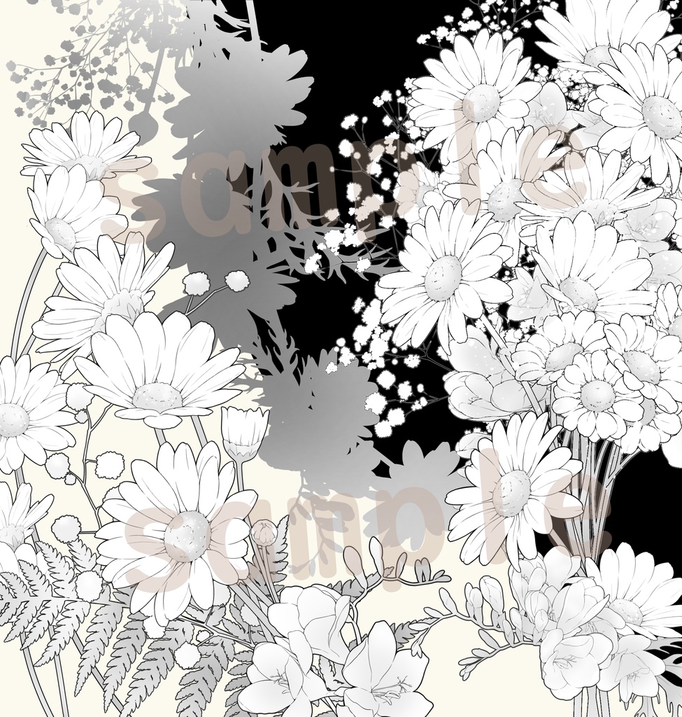 マーガレットブラシセット Mameshiba007 Booth