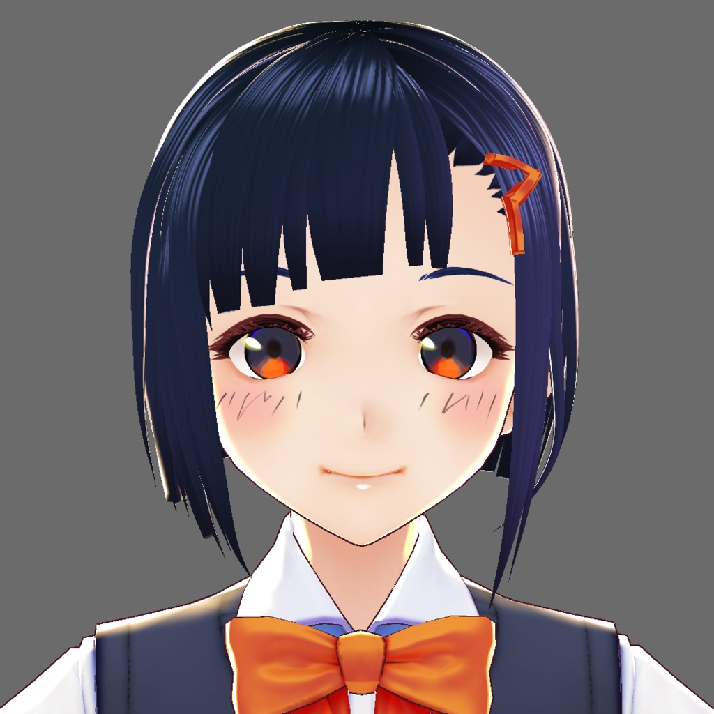 【VRoid Studio用表情差分テスクチャセット。開店祝い粗品として無料ver】