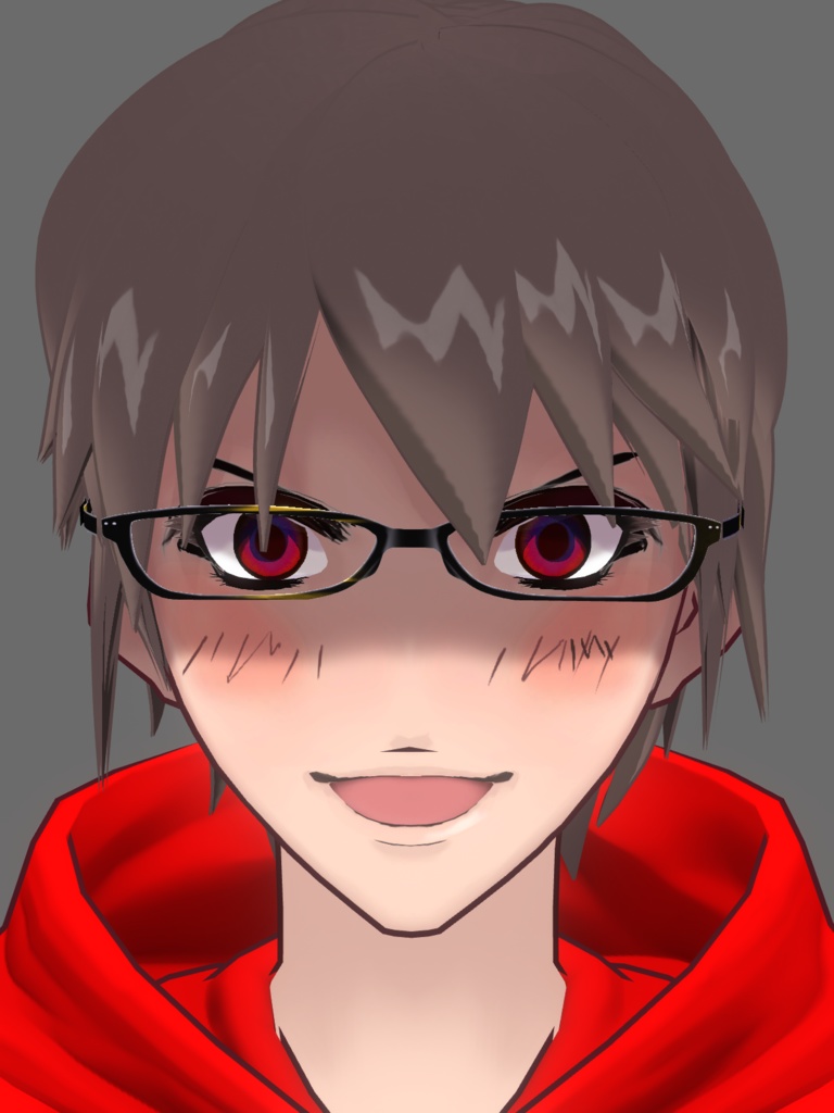 【VRoid Studio用表情差分テスクチャセット。開店祝い粗品として無料ver】