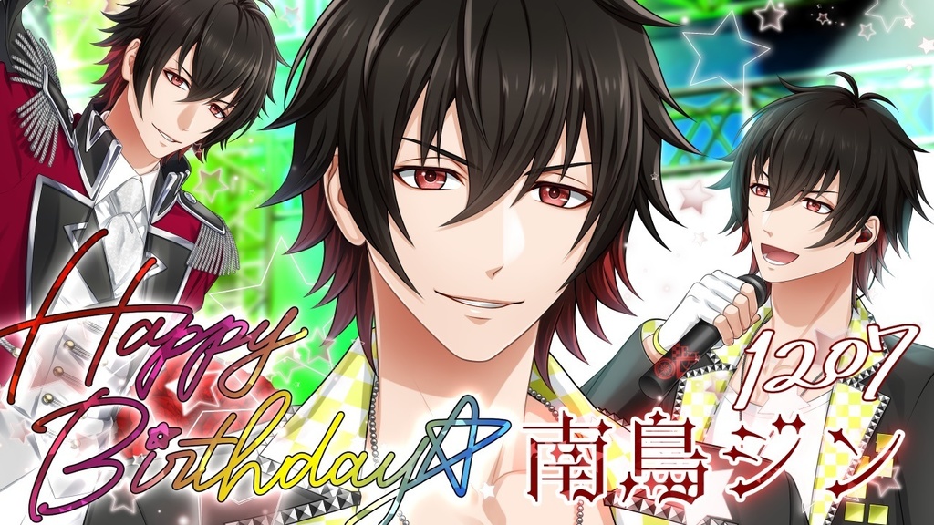 【 BD限定グッズ】南鳥ジンデザインネックレス +限定缶バッチ