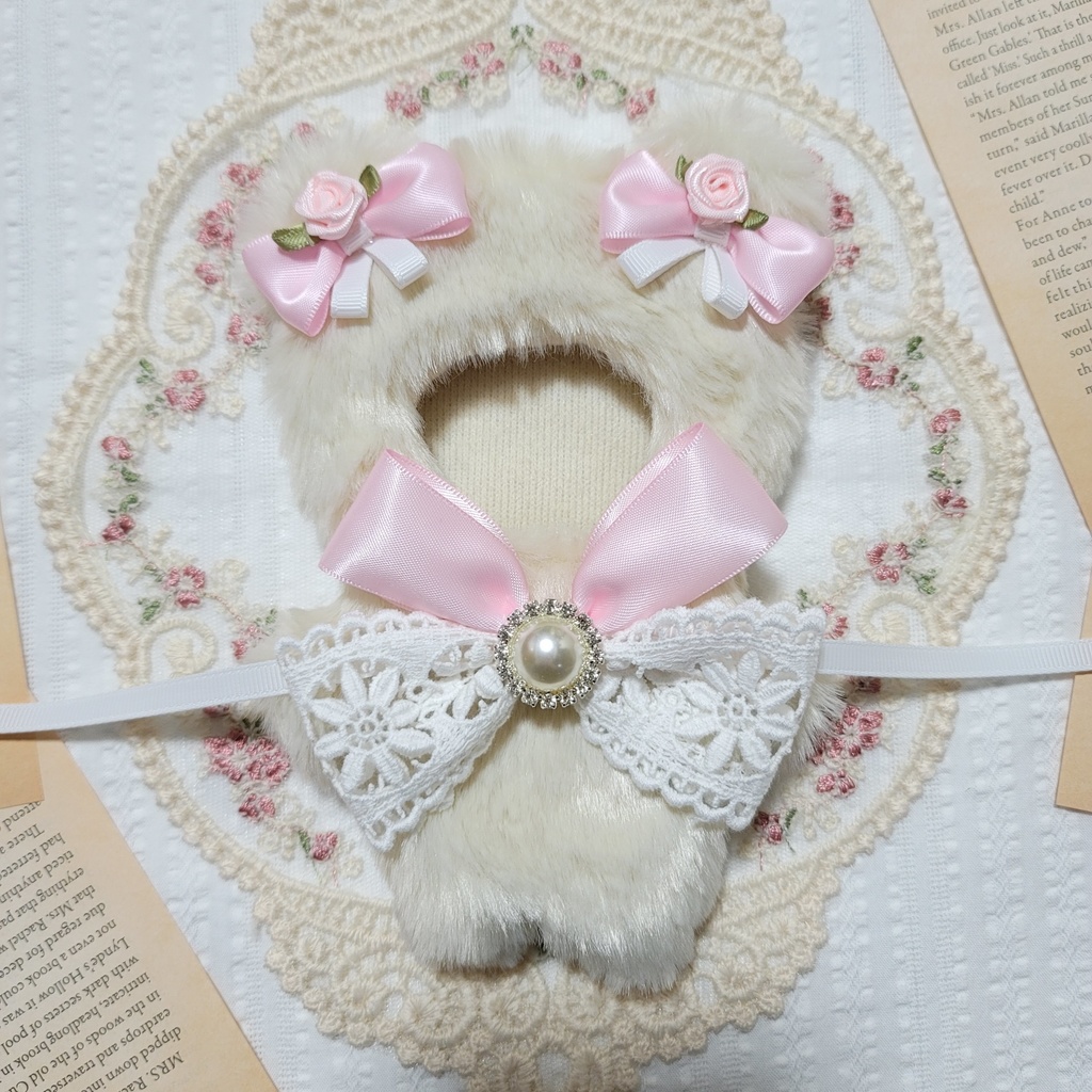 着ぐるみ服 ぬい服 くまさん ピンク