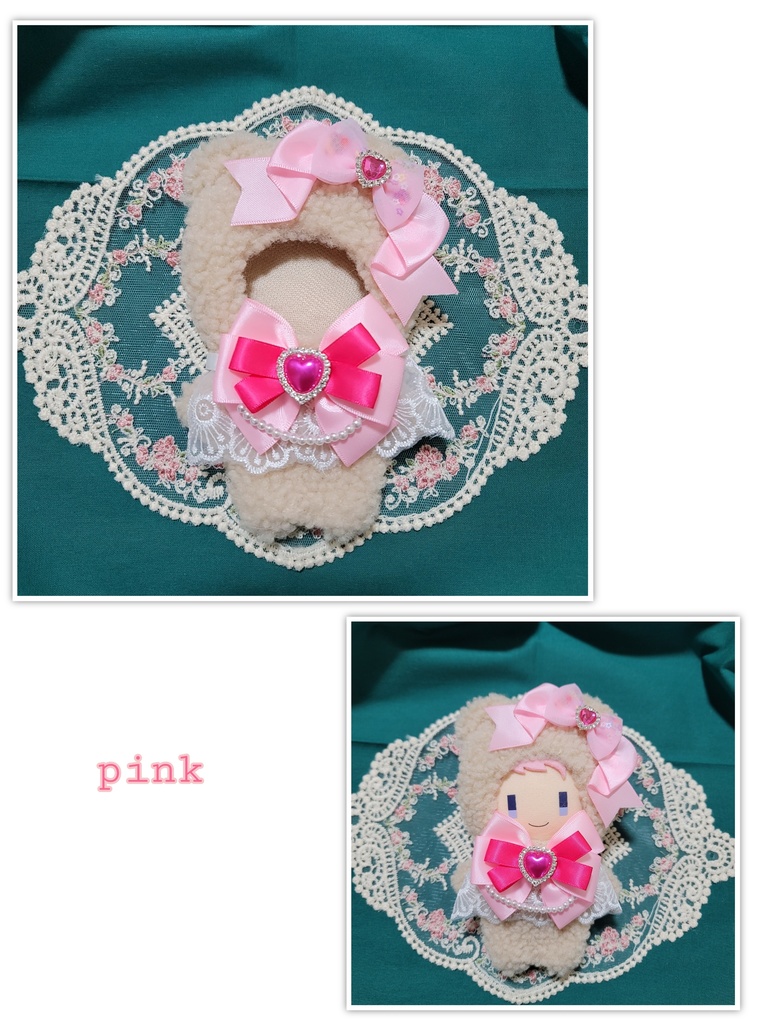 【5/5.6SALE】リボンとレースでお出かけ🎀くまさん