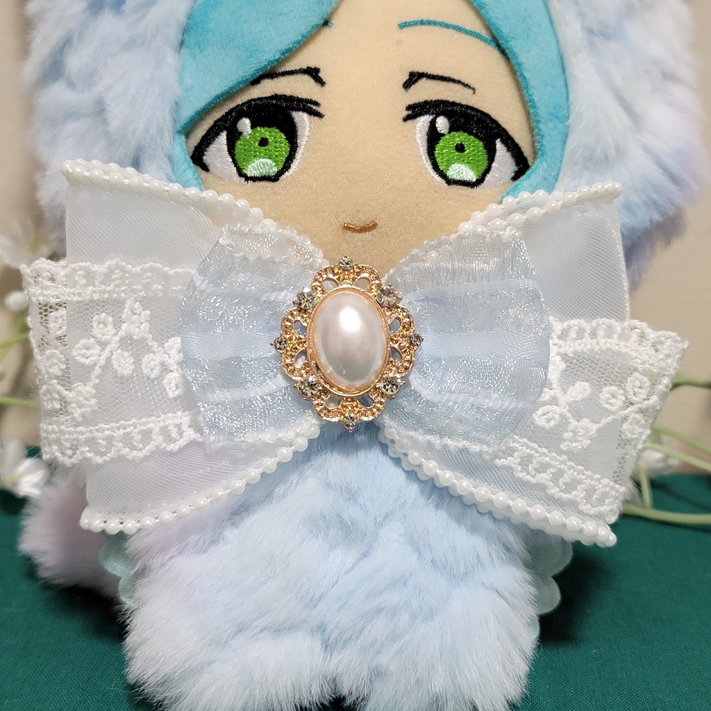 マーブル🐱ブルー×パール系 ユニコーン羽໒꒱ あんスタ 16cmぬい服