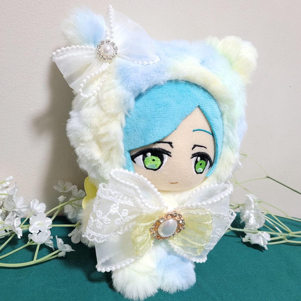 マーブル🐱イエロー系ユニコーン羽໒꒱ あんスタ 16cmぬい服