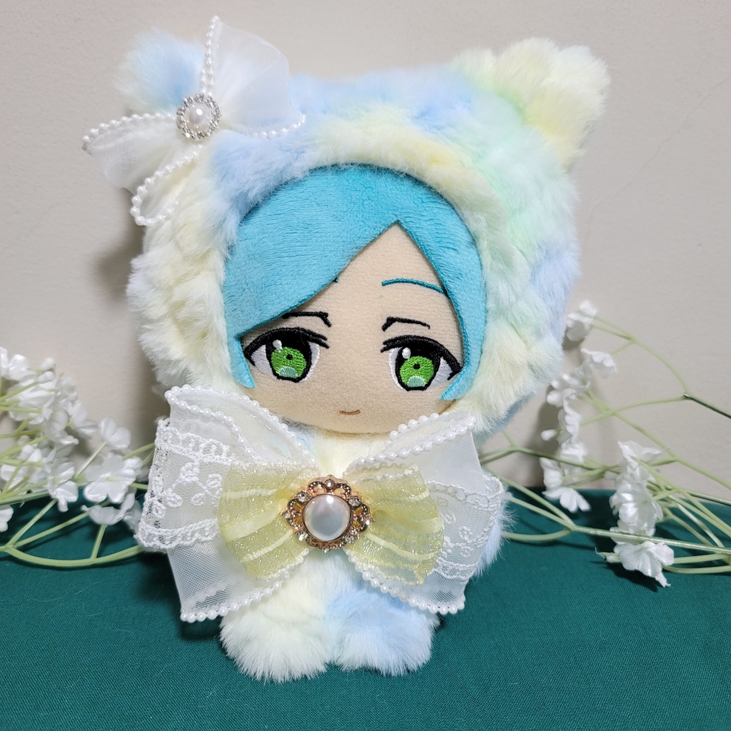 マーブル🐱ｲｴﾛｰ系ユニコーン羽໒꒱ あんスタ 16cmぬい服