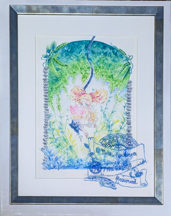 【額装原画】Seedream【額装込み】