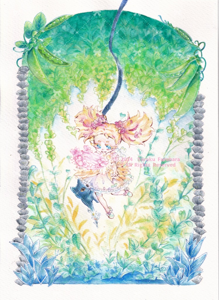 【額装原画】Seedream【額装込み】