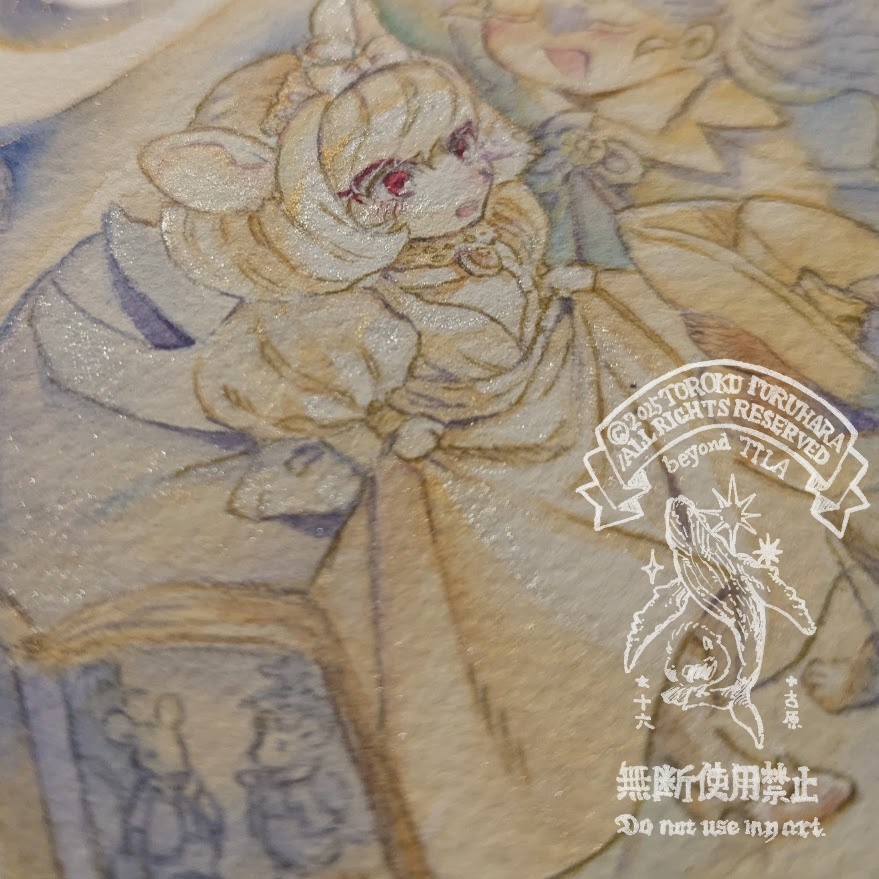 【額装原画】なんにだってなれる【額装込み】