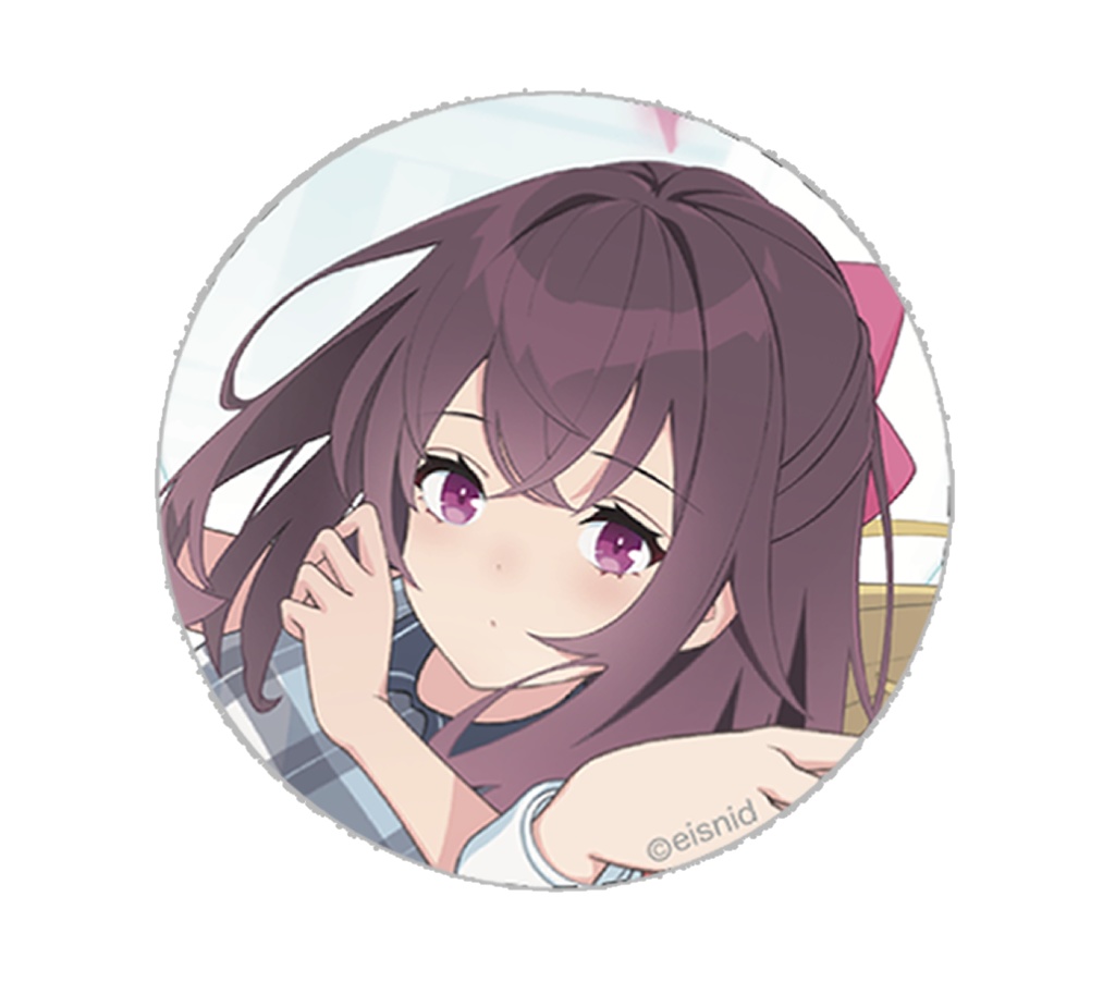 缶バッヂ　（風花）