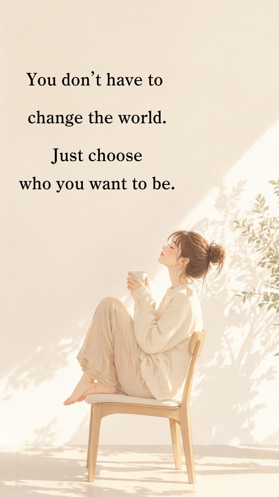 どんな自分でいたい？ ～Choose Who You Want to Be～