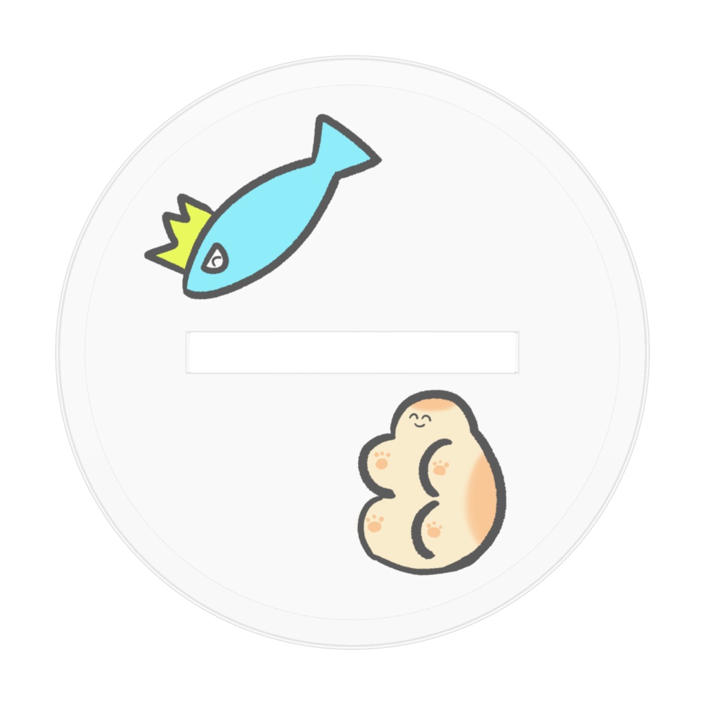 うおんちゅ2周年記念 仲良しアクリルスタンド 70mm