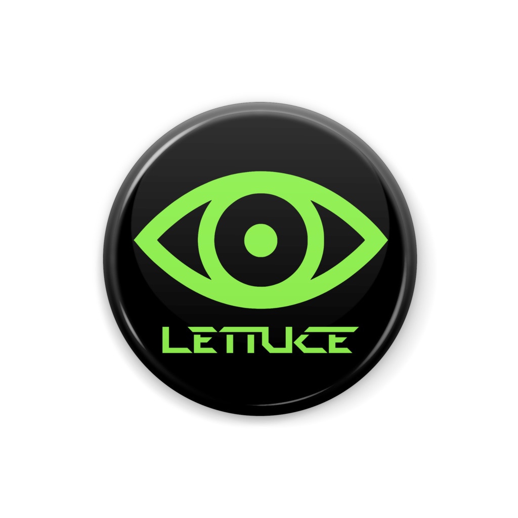 LETTUCEと書かれた缶バッジ