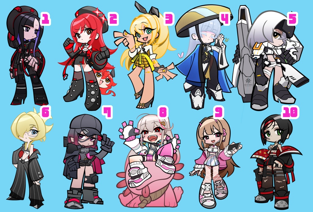 トゥーンニケ つながるミニアクスタ Vol.1