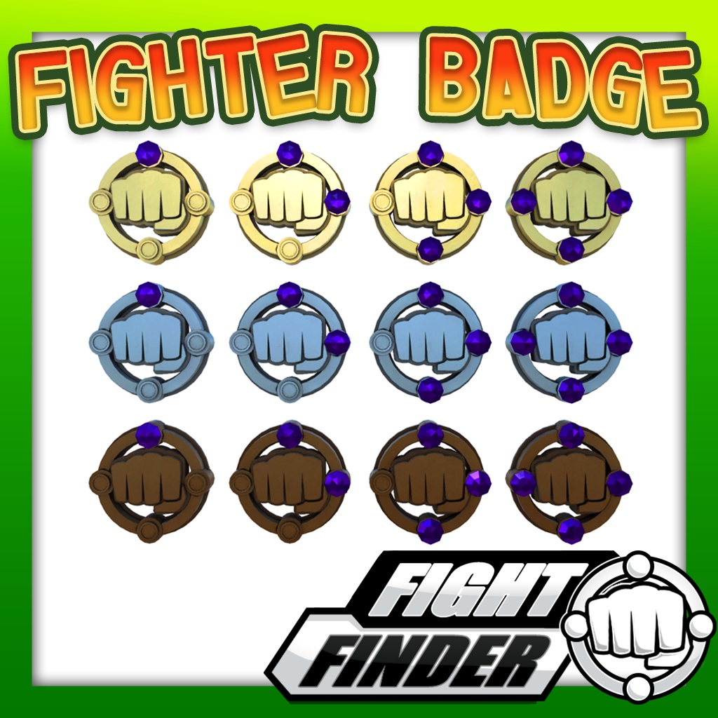 [FIGHT_FINDER] All-In-One Fighter Badge