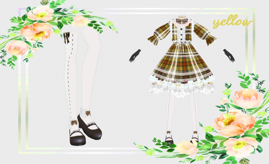 春服🌼チェックワンピ5色+無料版有