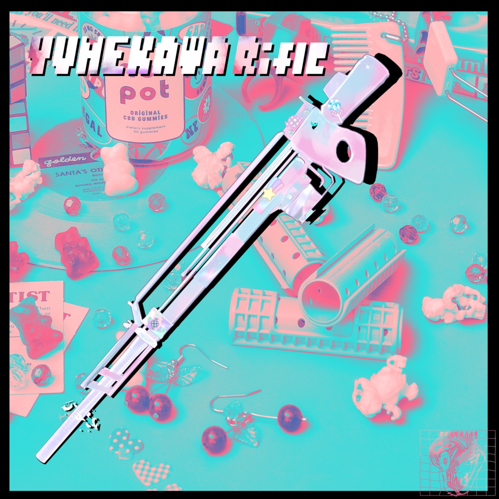 ZEPTO002/YUMEKAWA RIFLE/3DＭＯＤＥＬ/unitypackage＆FBX/2024更新