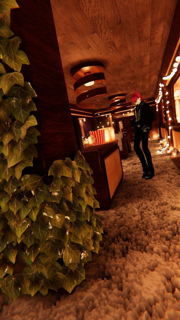 【Vroidテクスチャ】black peacock suit SET/ZEPTO002