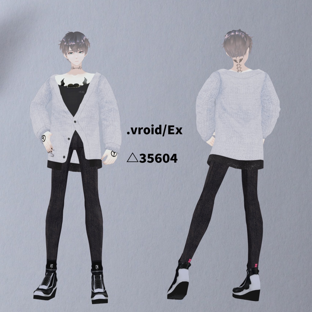 Exくんオリジナル3DモデルVRM/.vroid/ZEPTO002