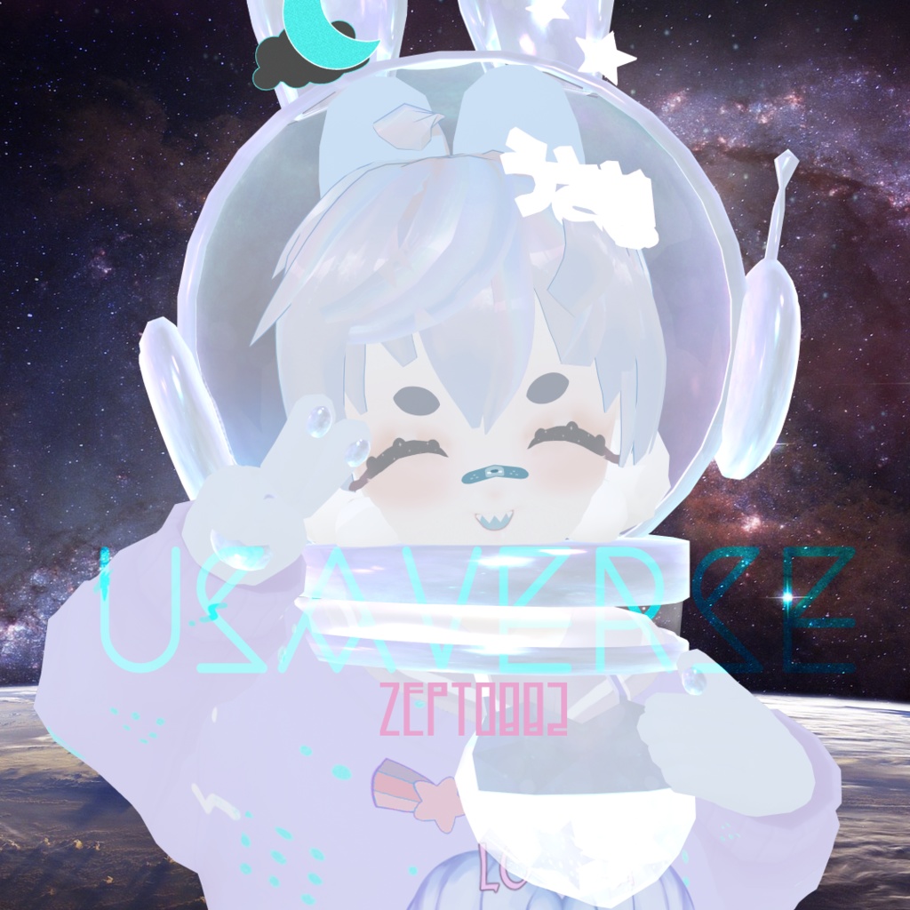 【オリジナル3Dモデル】USAVERSEくん/ZEPTO002