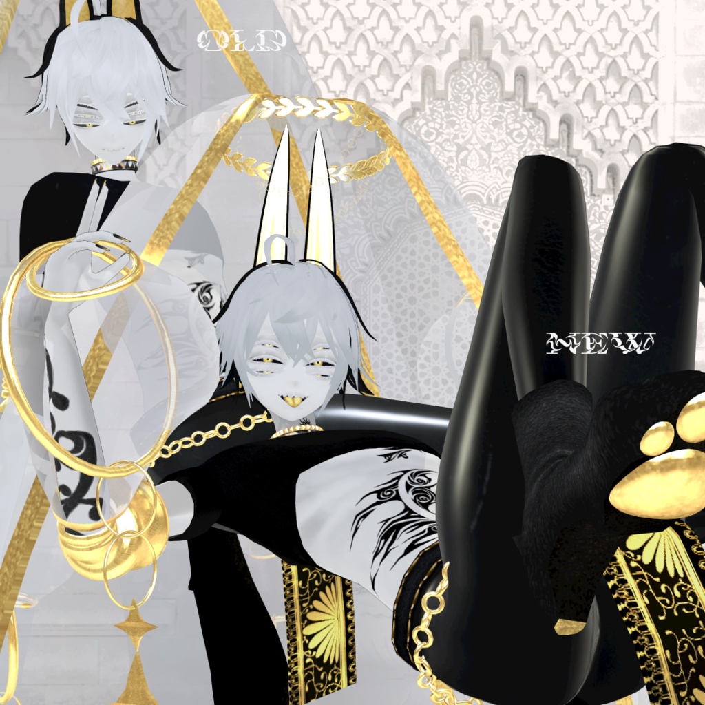 【オリジナル3D人外モデル】ARMA_アルマ/ZEPTO002【VRM/unitypackage】2025update.ver3+