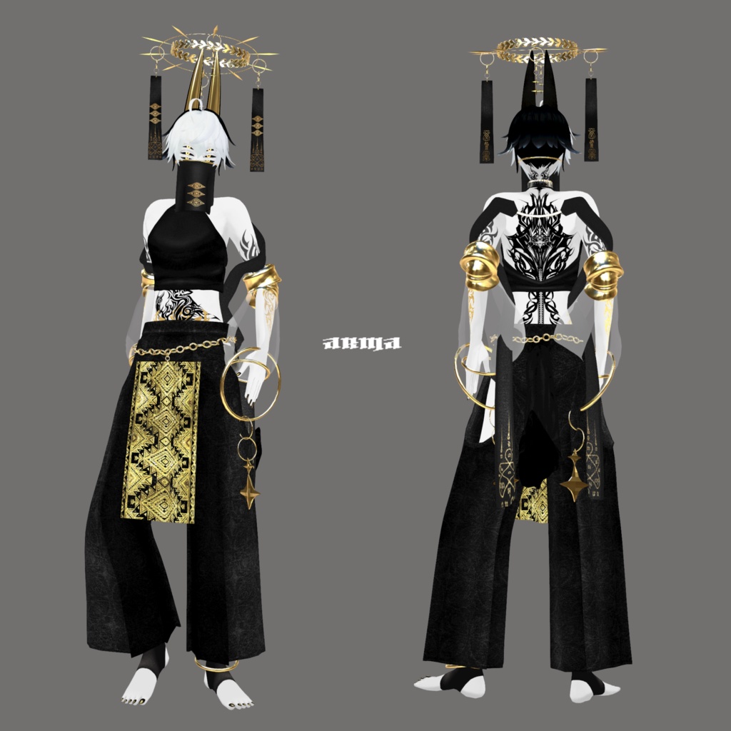 【オリジナル3D人外モデル】ARMA_アルマ/ZEPTO002【VRM/unitypackage】2025update.ver3+