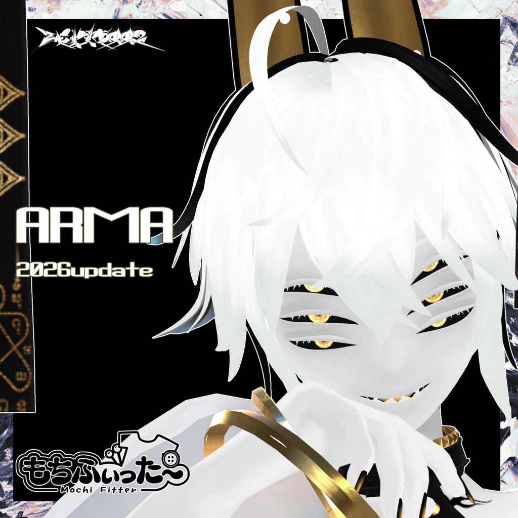 【オリジナル3D人外モデル】ARMA_アルマ/ZEPTO002【VRChat】2026update