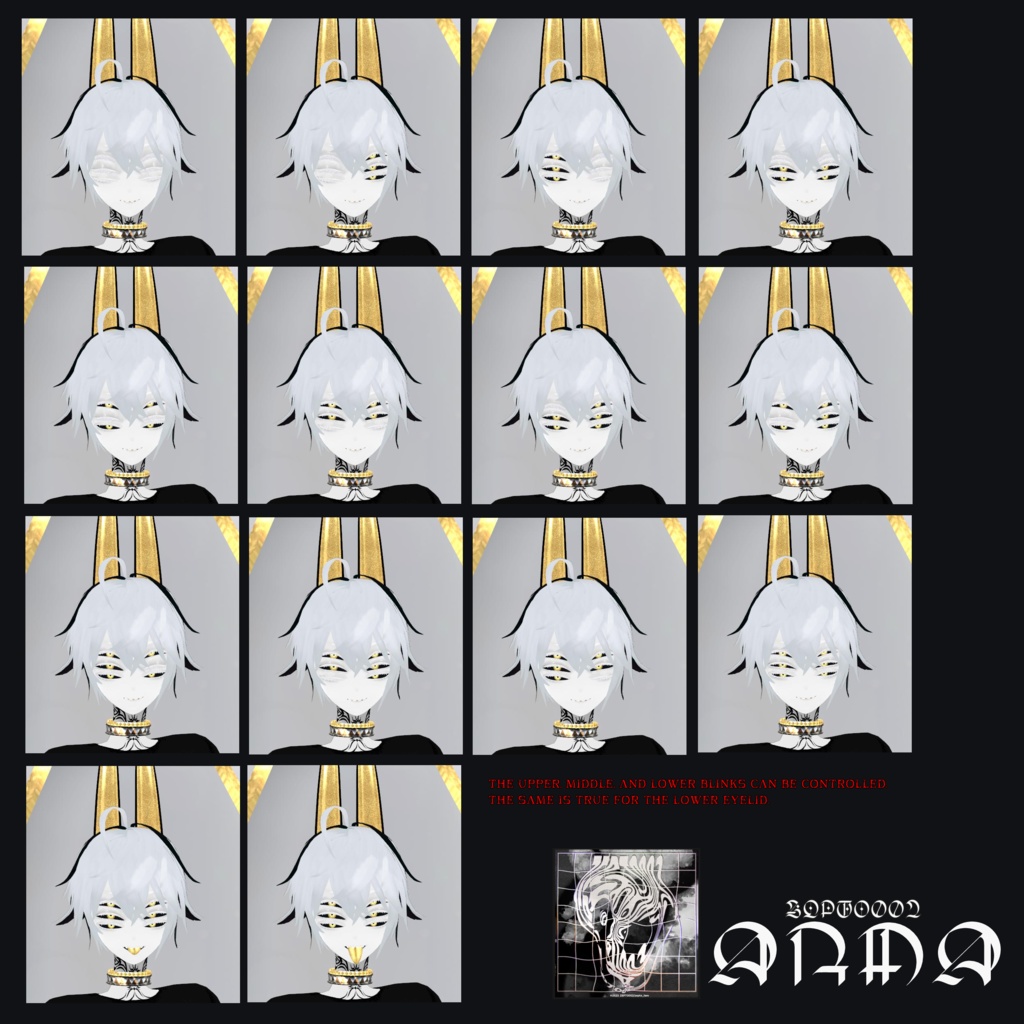 【オリジナル3D人外モデル】ARMA_アルマ/ZEPTO002【VRM/unitypackage】2025update.ver3+