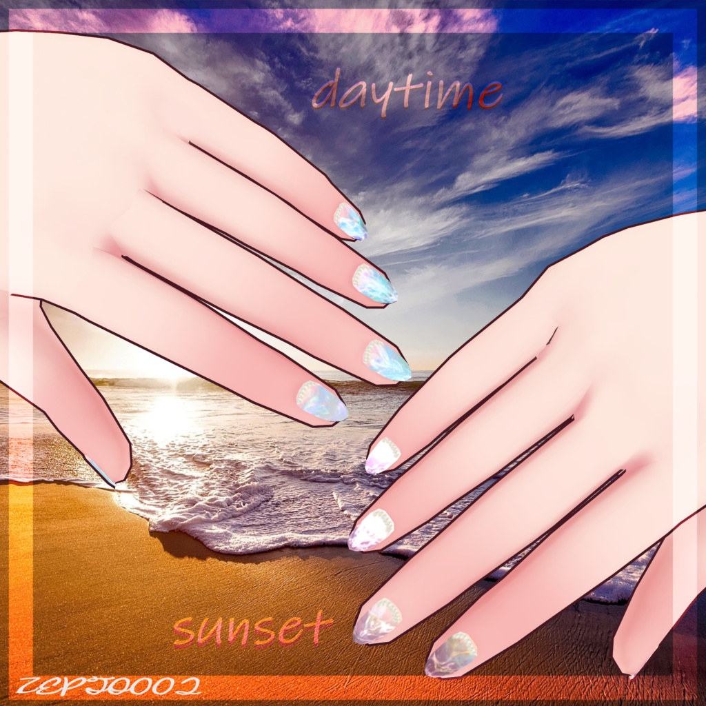 【vroidテクスチャ】2023ZEPTO002swimwear set