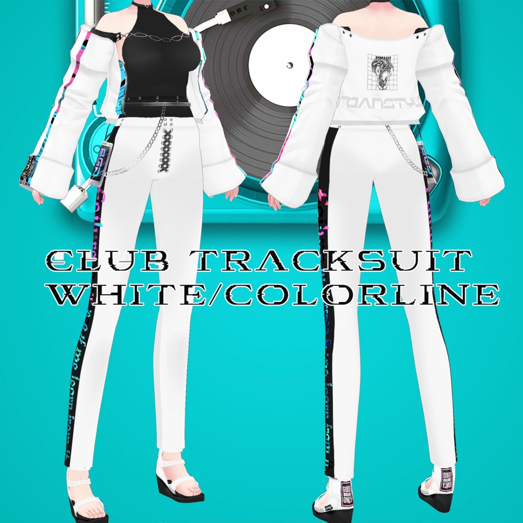 【VRoid texture】CLUB tracksuit set/ZEPTO002