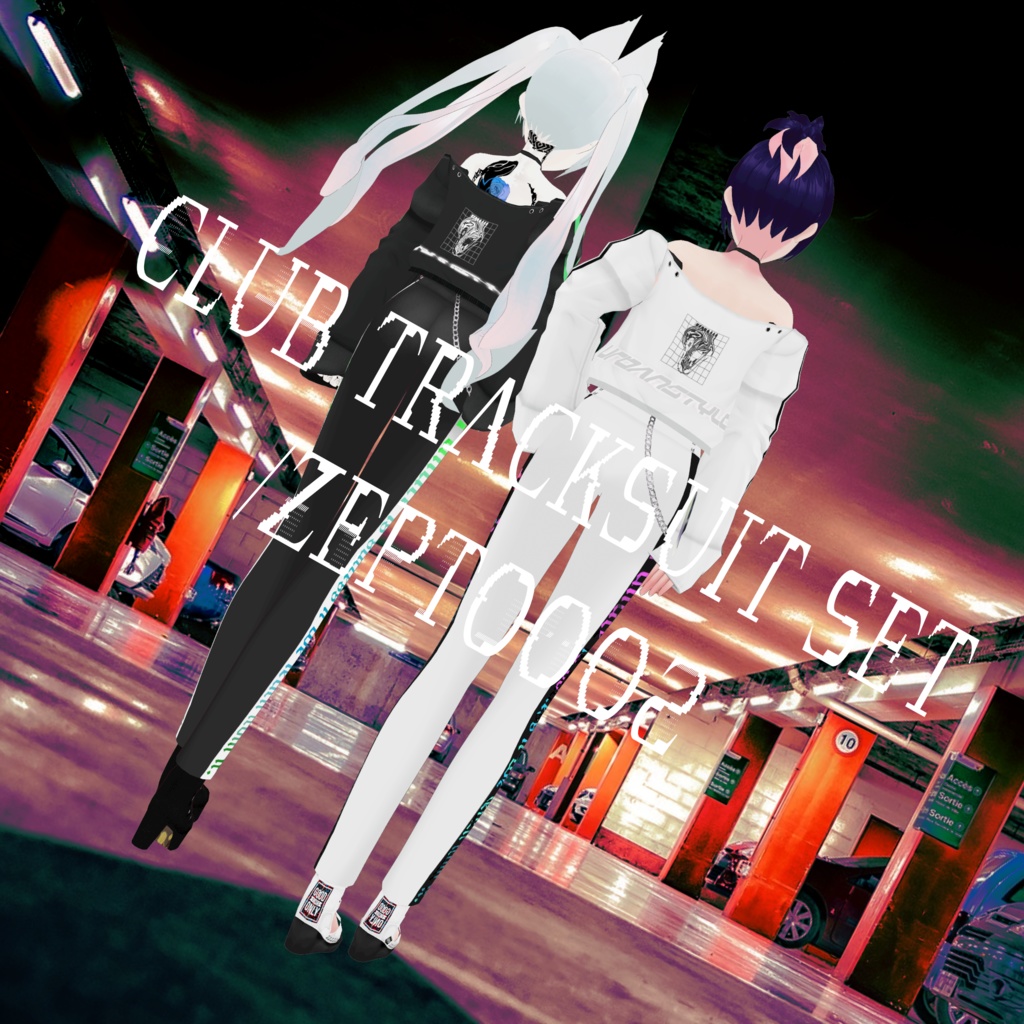 【VRoid texture】CLUB tracksuit set/ZEPTO002