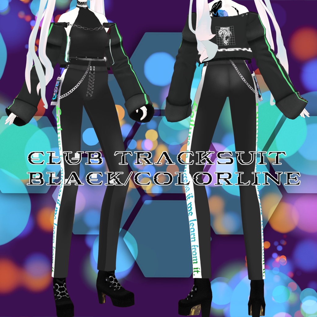 【VRoid texture】CLUB tracksuit set/ZEPTO002