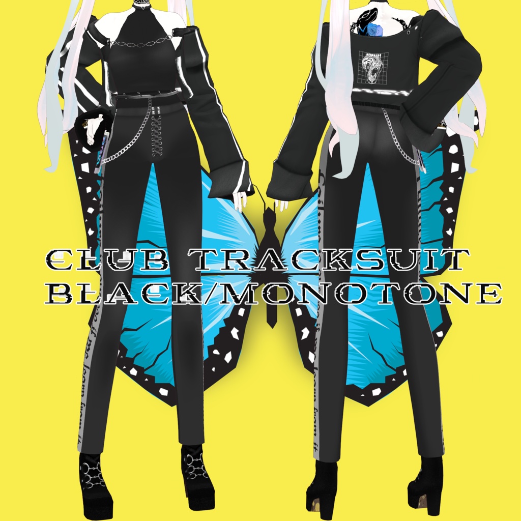 【VRoid texture】CLUB tracksuit set/ZEPTO002