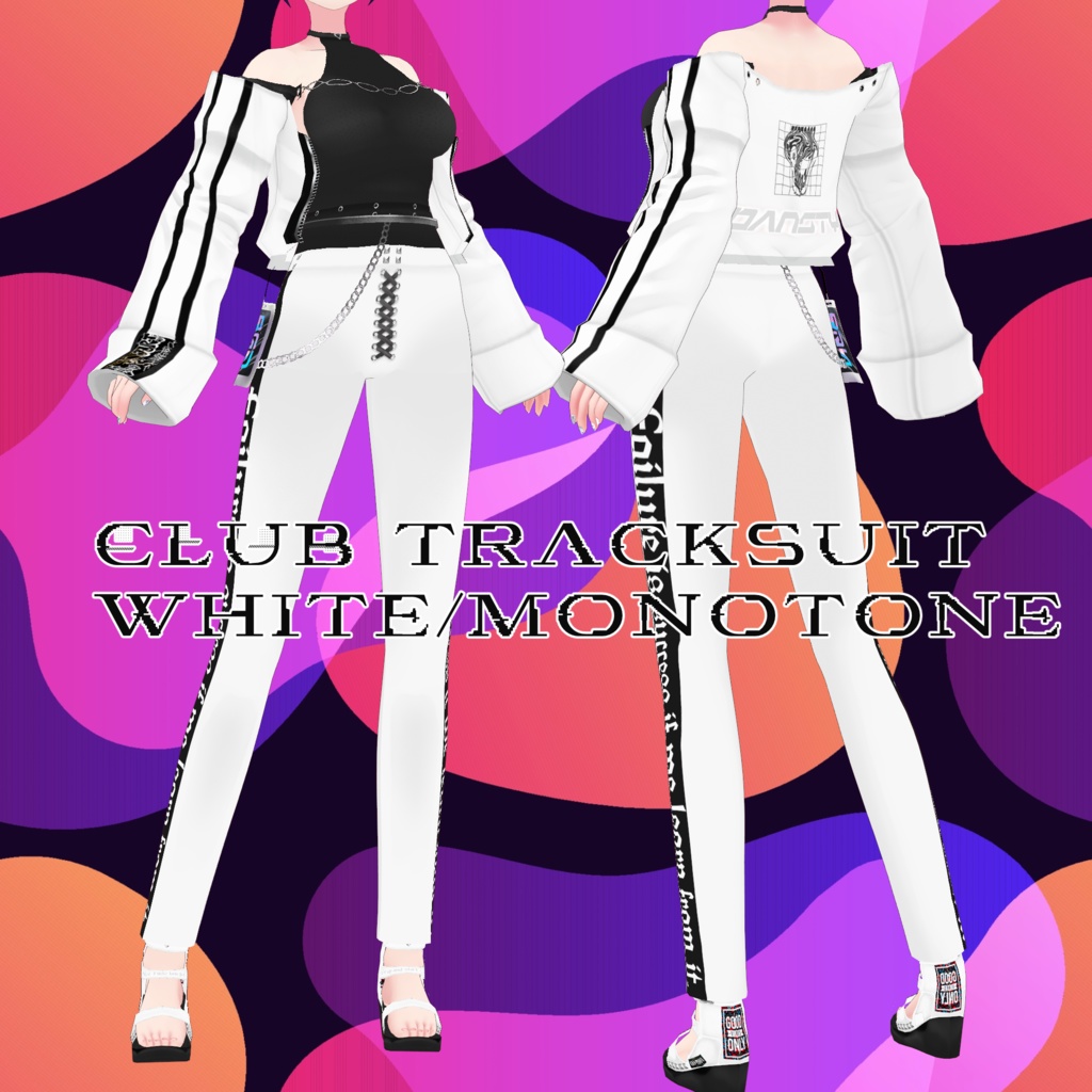 【VRoid texture】CLUB tracksuit set/ZEPTO002