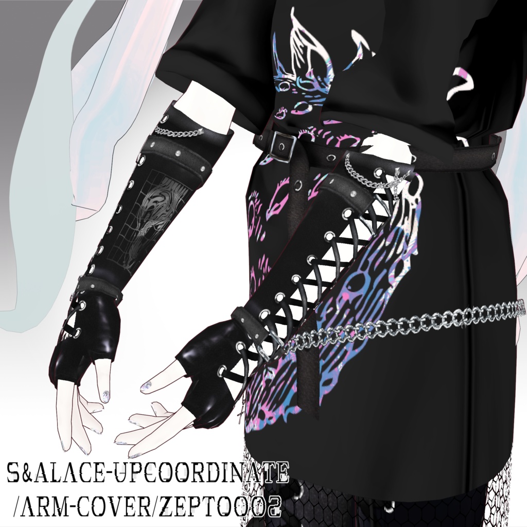 【VRoid texture】S&Alace-up COORDINATE/ladies/men's/ZEPTO002