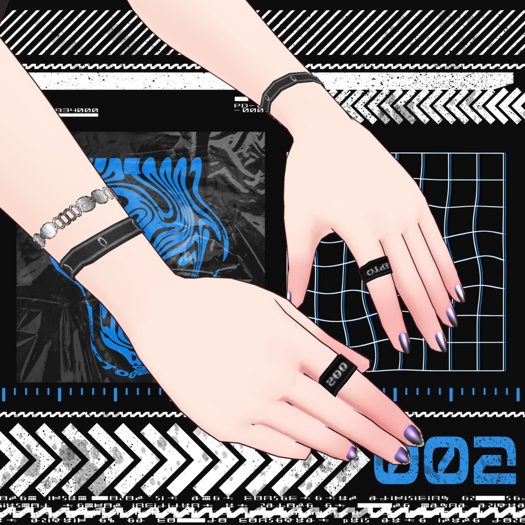 【vroid texture】700anniversary set/ZEPTO002【free】