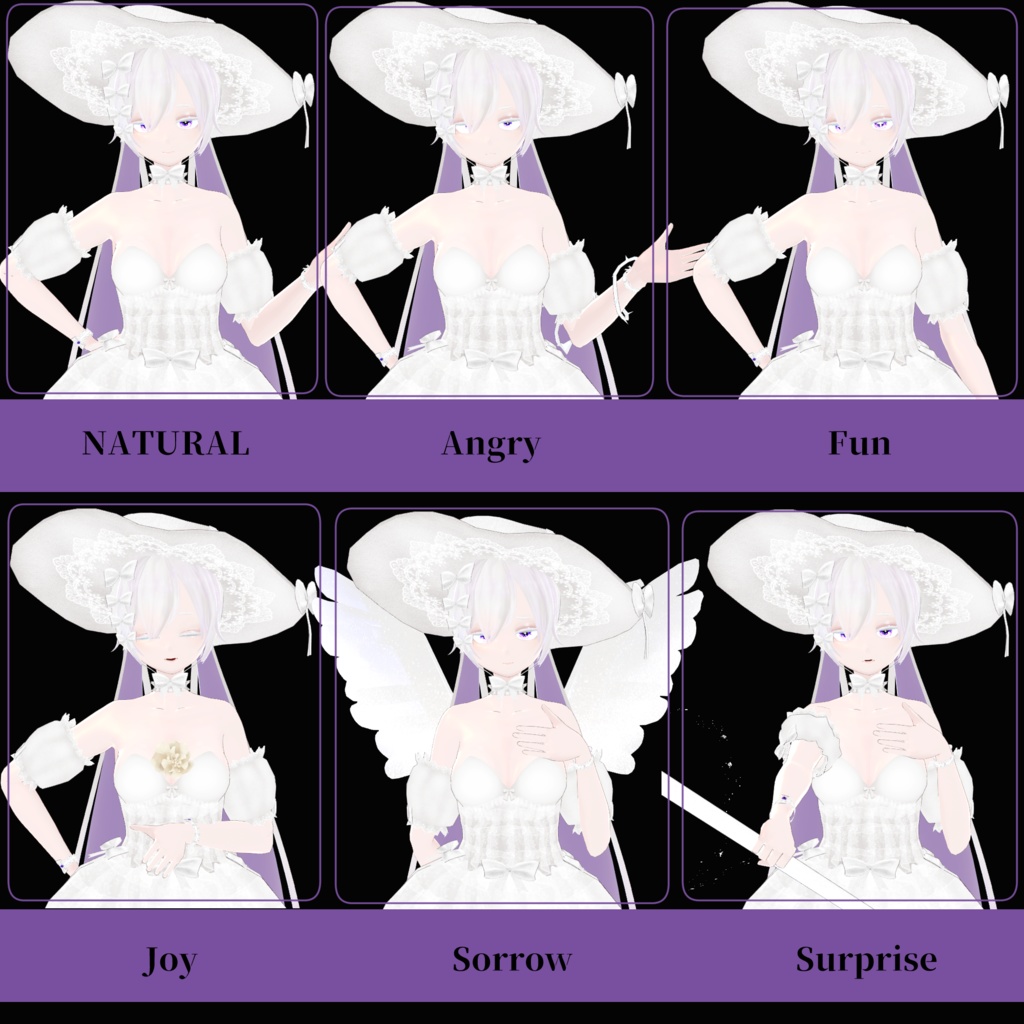 【オリジナル3Dアバター】W.W/ZEPTO002