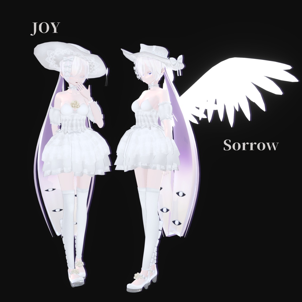 【オリジナル3Dアバター】W.W/ZEPTO002