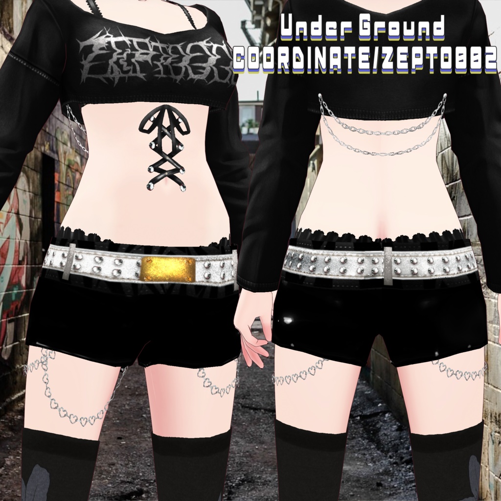 【VRoid textur】UG coordinate+Under wear/ZEPTO002