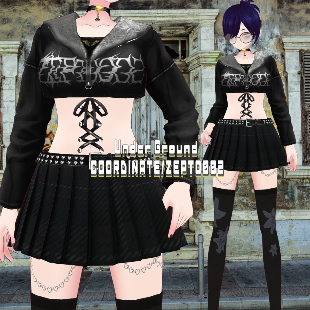 【VRoid textur】UG coordinate+Under wear/ZEPTO002