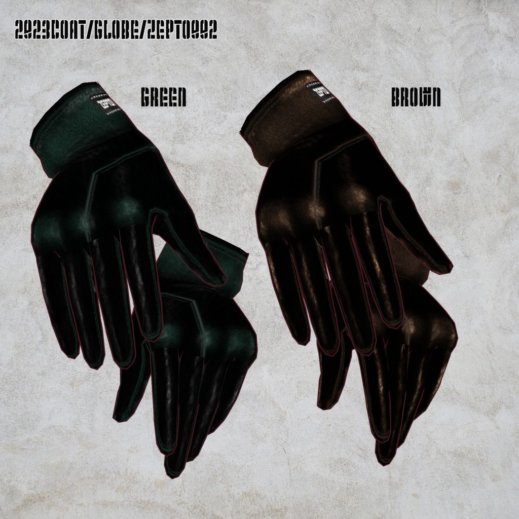 【VRoid texture】2023coat COORDINATE/BLACK/WHITE/ZEPTO002