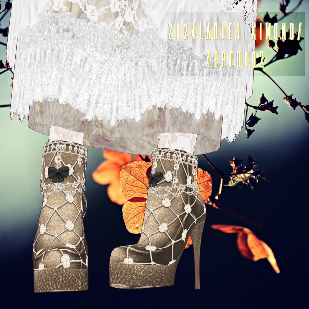 【VRoid texture】2024ladiesKIMONO/ZEPTO002