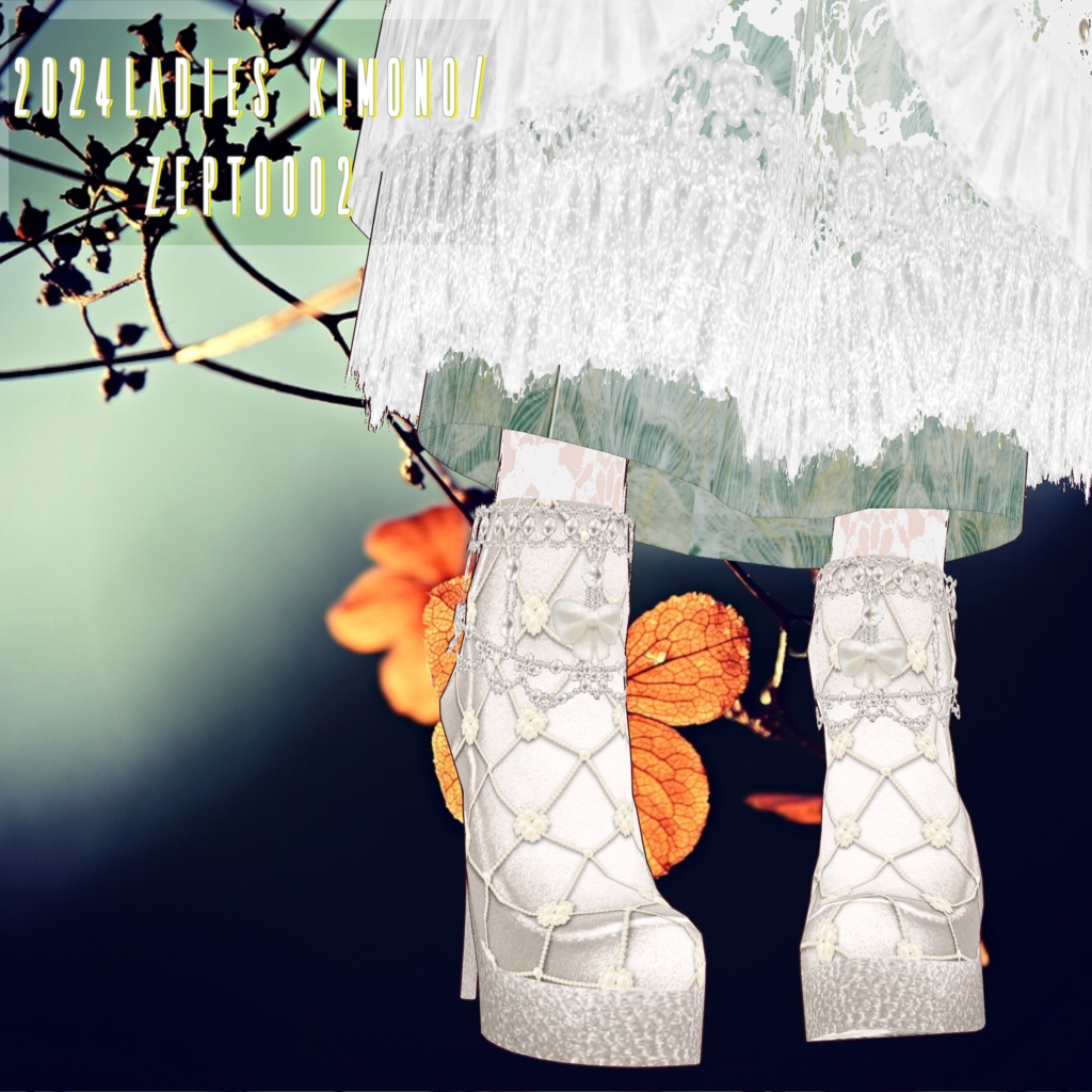 【VRoid texture】2024ladiesKIMONO/ZEPTO002