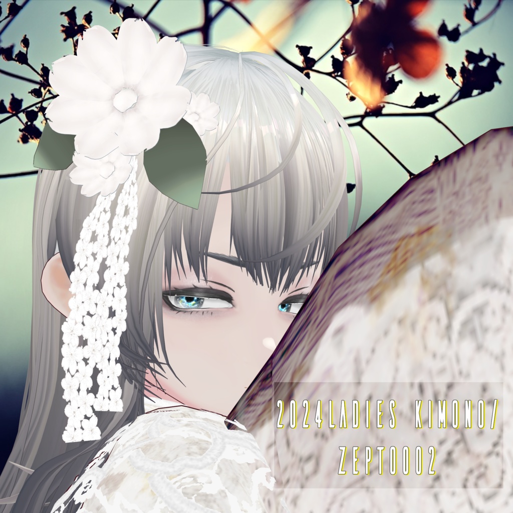 【VRoid texture】2024ladiesKIMONO/ZEPTO002