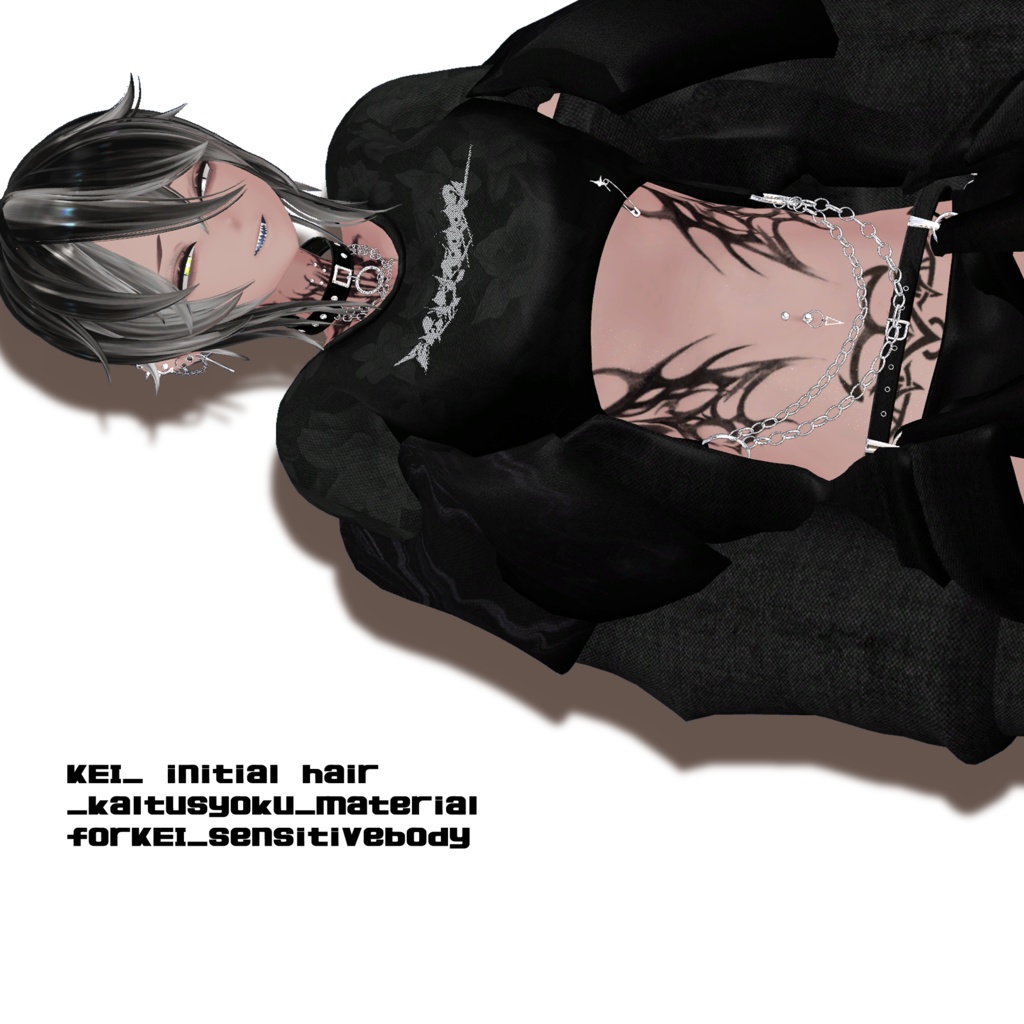 【オリジナル3Dアバター】繋_KEI/ZEPTO002/販売一周年記念モデル追加