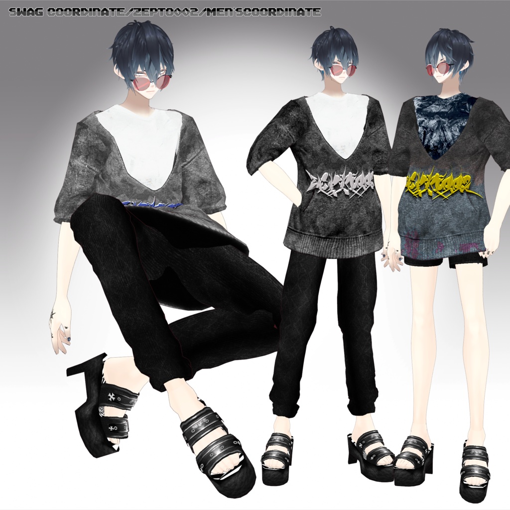 【VRoid texture】swag COORDINATE/ZEPTO002