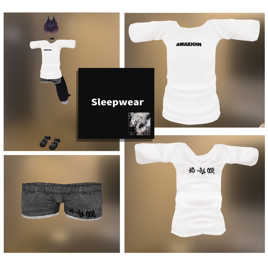 【繋_KEI】JROCK+Sleepwear【新素体/MA対応/PB+collider設定済】/ZEPTO002