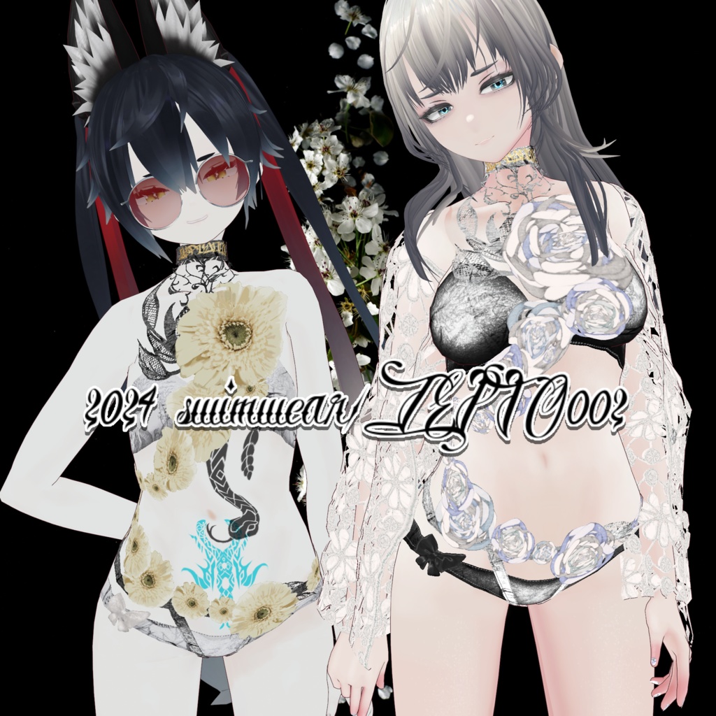 【VRoid texture】2024 swimwear/ZEPTO002